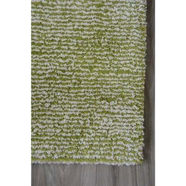 Seersucker Organic Wool & Cotton Shag Rug