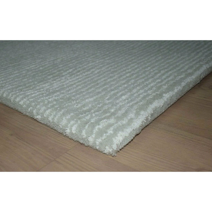 Seersucker Organic Wool & Cotton Shag Rug