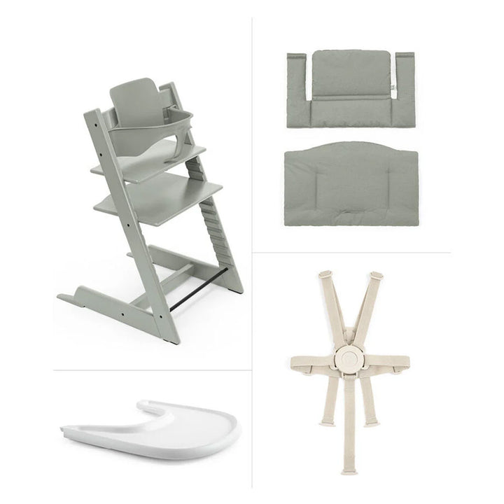 Tripp Trapp High Chair² + Cushion & Tray Bundle