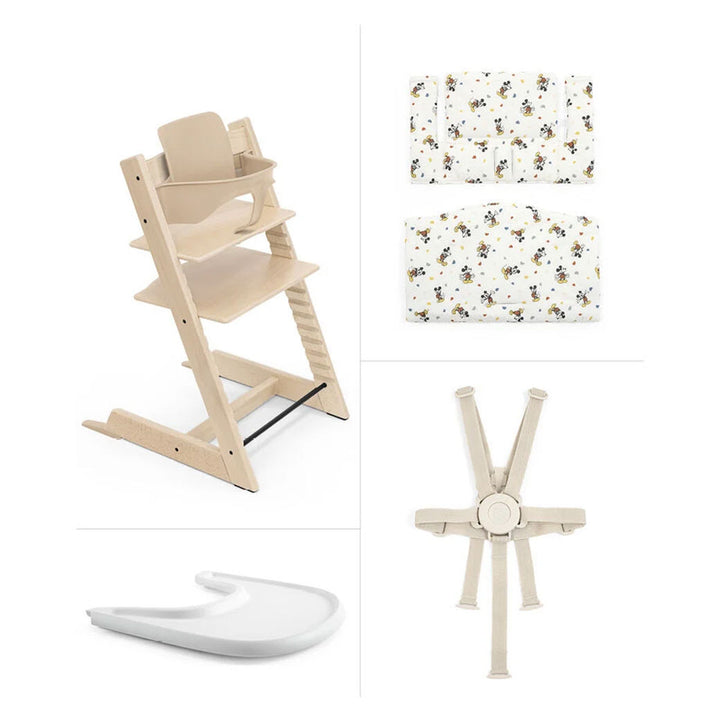 Tripp Trapp High Chair² + Cushion & Tray Bundle