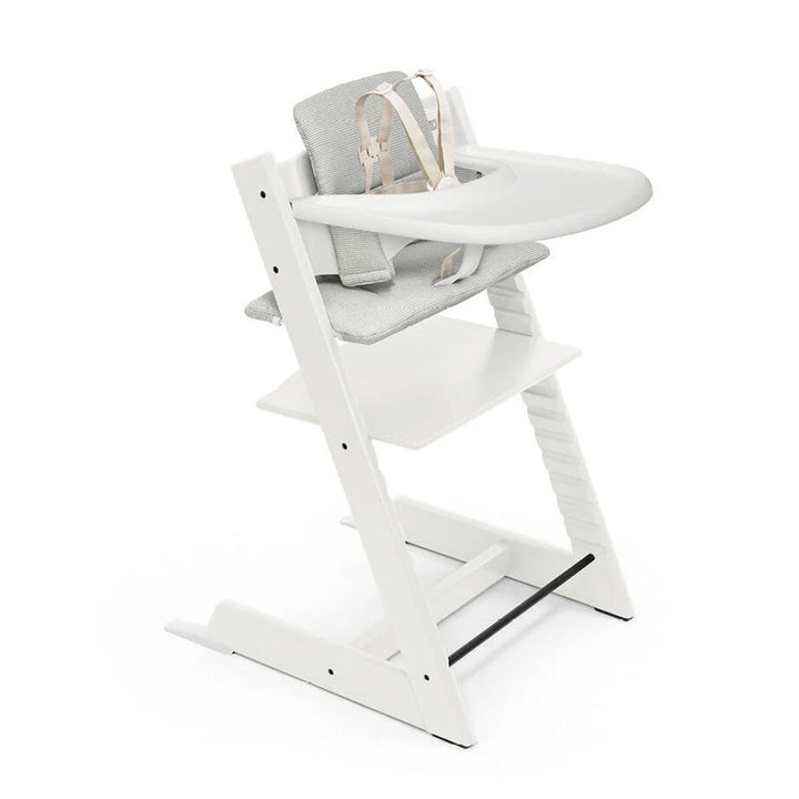 Tripp Trapp High Chair² + Cushion, Tray & Newborn Set Bundle