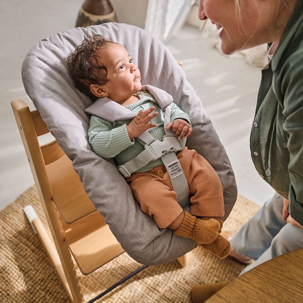 Stokke Tripp Trapp High Chair Newborn Set Bundle Modern Nursery
