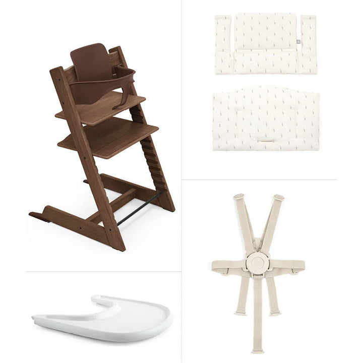 Tripp Trapp High Chair² + Cushion & Tray Bundle