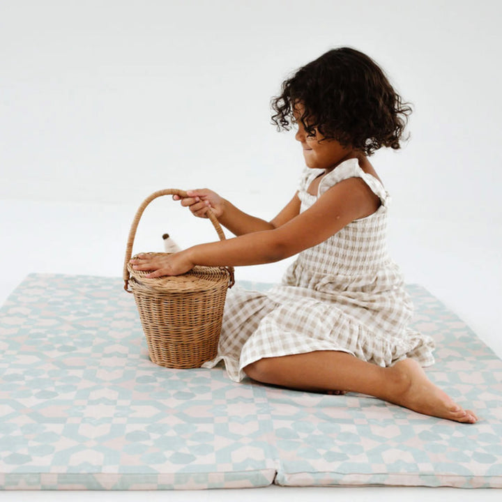 Padded Organic Cotton Play Mat