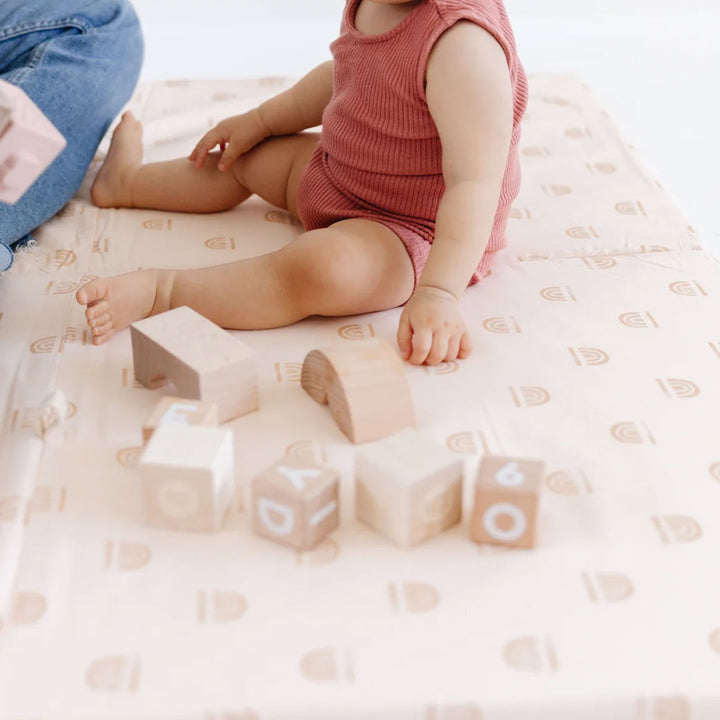 Padded Organic Cotton Play Mat