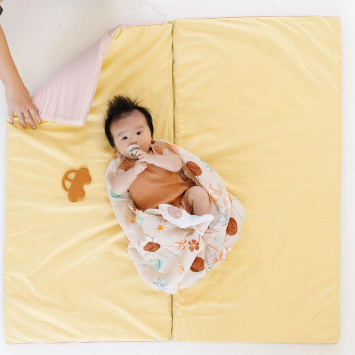 Padded Organic Cotton Play Mat