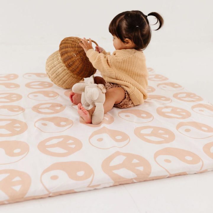 Padded Organic Cotton Play Mat