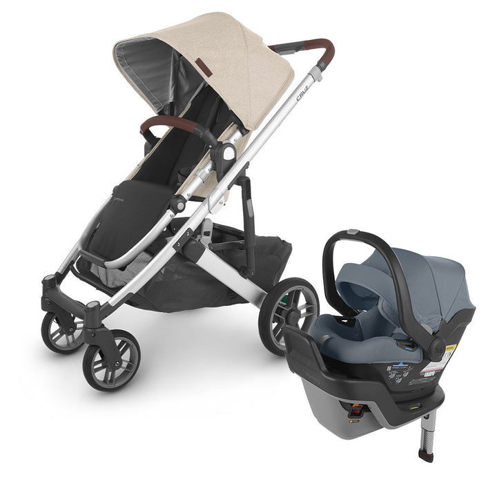 UPPAbaby CRUZ V2 Travel System in -- Color_Declan _ MESA Max _ Gregory