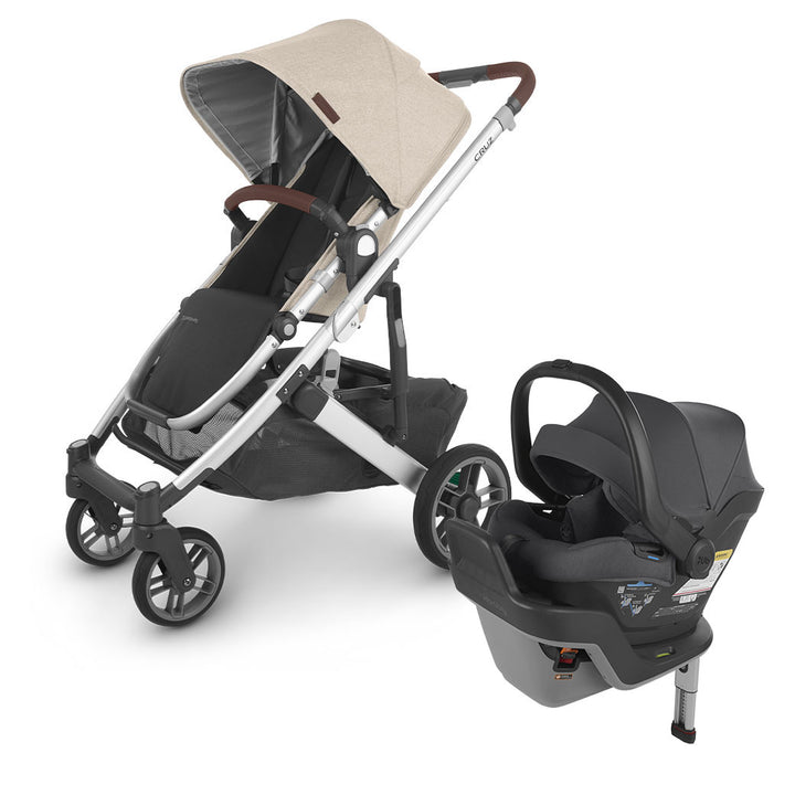 UPPAbaby CRUZ V2 Travel System in -- Color_Declan _ MESA Max _ Greyson