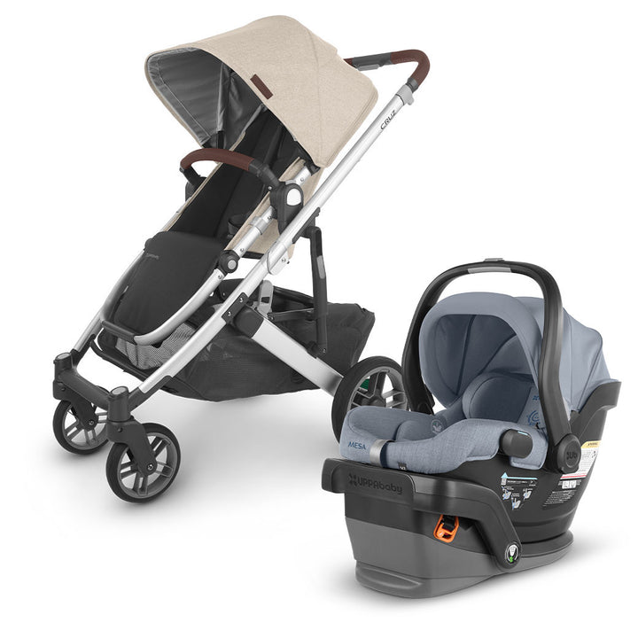 UPPAbaby CRUZ V2 Travel System in -- Color_Declan _ MESA V2 _ Gregory