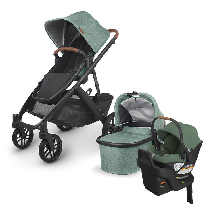 UPPAbaby VISTA V2 Travel System in -- Color_Gwen _ Aria _ Gwen