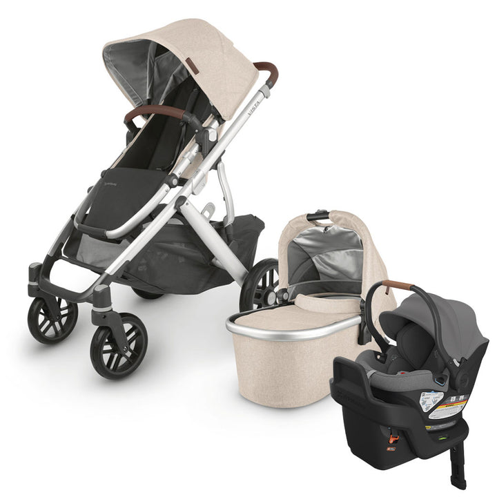 UPPAbaby VISTA V2 Travel System in -- Color_Declan _ Aria _ Greyson