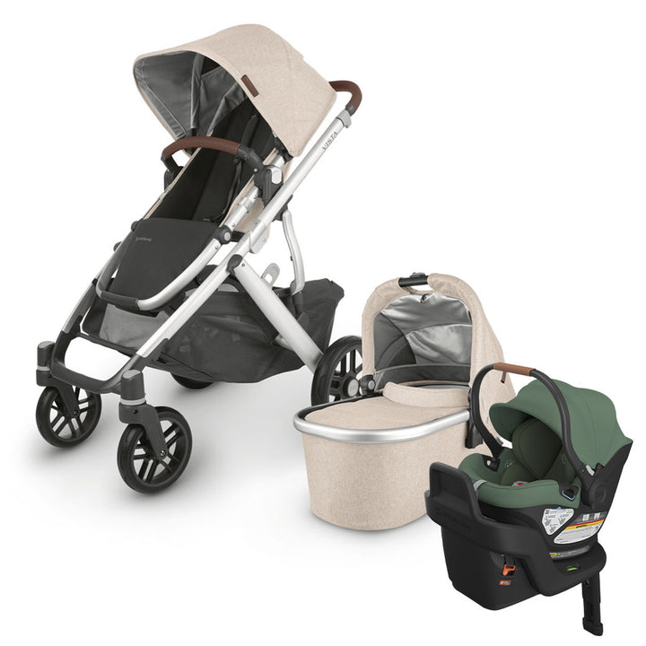 UPPAbaby VISTA V2 Travel System in -- Color_Declan _ Aria _ Gwen