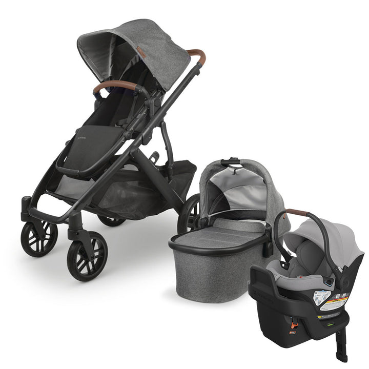 UPPAbaby VISTA V2 Travel System in -- Color_Greyson _ Aria _ Anthony