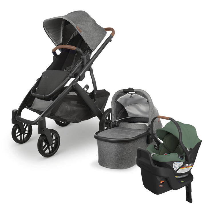 UPPAbaby VISTA V2 Travel System in -- Color_Greyson _ Aria _ Gwen