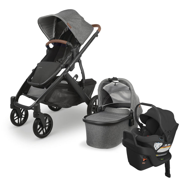 UPPAbaby VISTA V2 Travel System in -- Color_Greyson _ Aria _ Jake