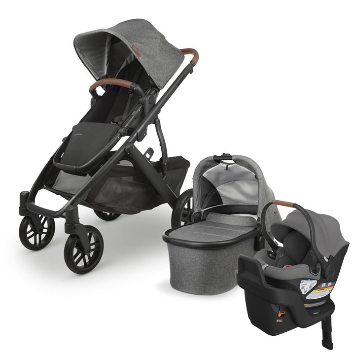 UPPAbaby VISTA V2 Travel System in -- Color_Greyson _ Aria _ Greyson