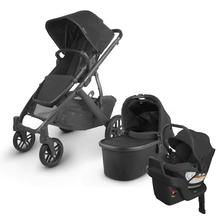 UPPAbaby VISTA V2 Travel System in -- Color_ Jake _ Aria _ Jake