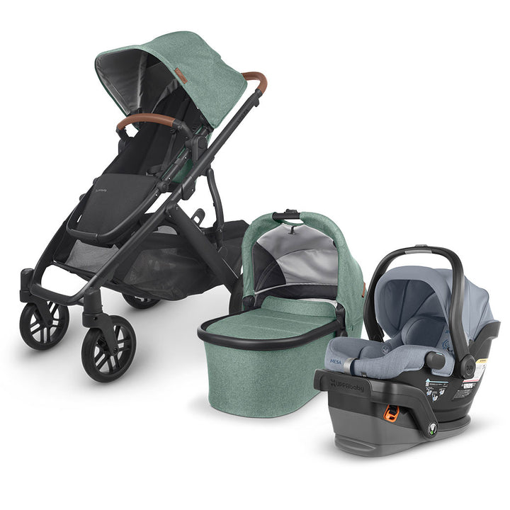 UPPAbaby VISTA V2 Travel System in -- Color_Gwen _ MESA V2 _ Gregory