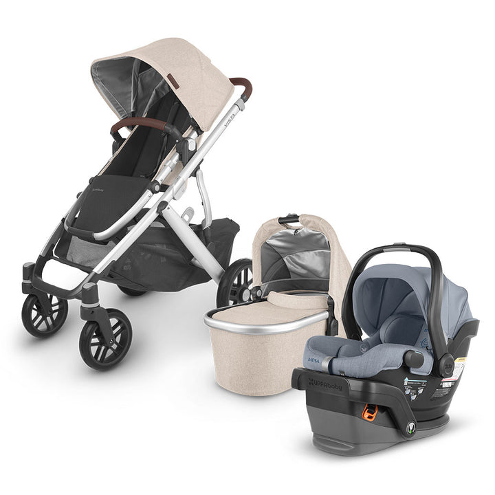 UPPAbaby VISTA V2 Travel System in -- Color_ Declan _ MESA V2 _ Gregory