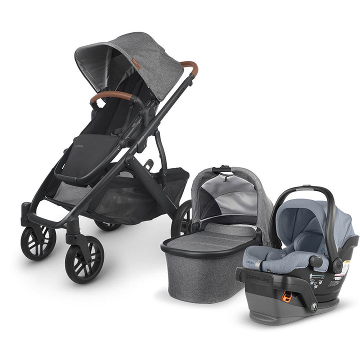 UPPAbaby VISTA V2 Travel System in -- Color_Greyson _ MESA V2 _ Gregory