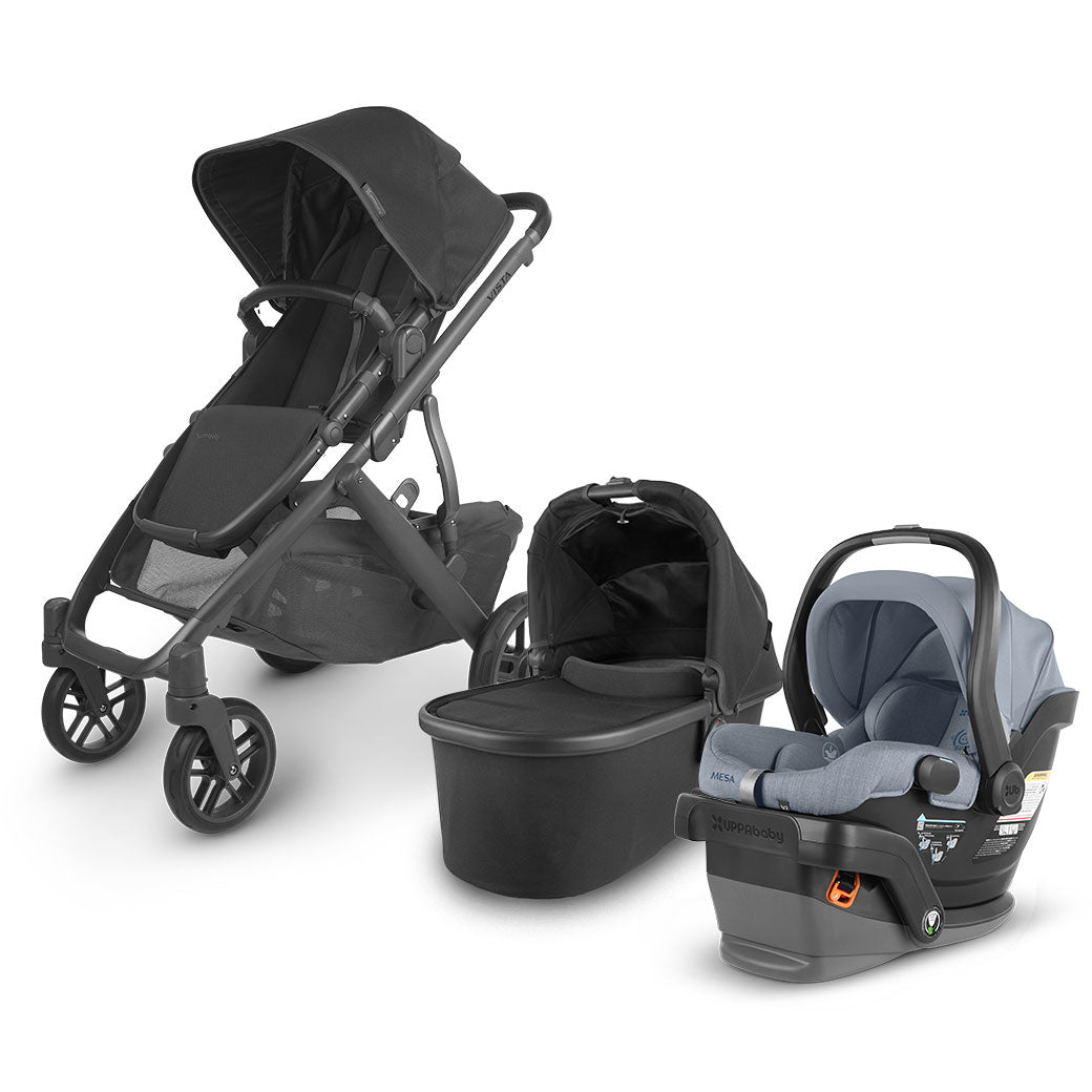 UPPAbaby VISTA V2 Travel System in -- Color_ Jake _ MESA V2 _ Gregory