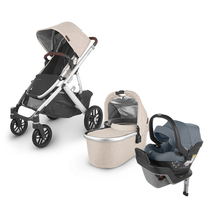 UPPAbaby VISTA V2 Travel System in -- Color_Declan _ MESA Max _ Gregory