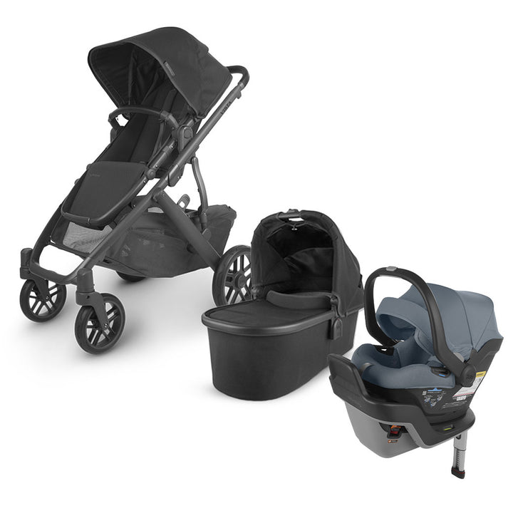 UPPAbaby VISTA V2 Travel System in -- Color_Jake _ MESA Max _ Gregory