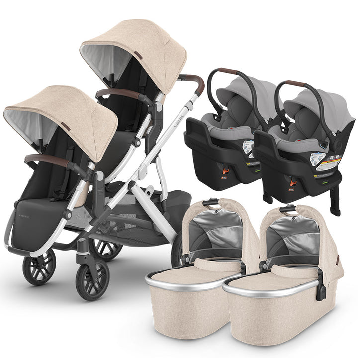 Vista V2+ FR-Free Twin Travel System