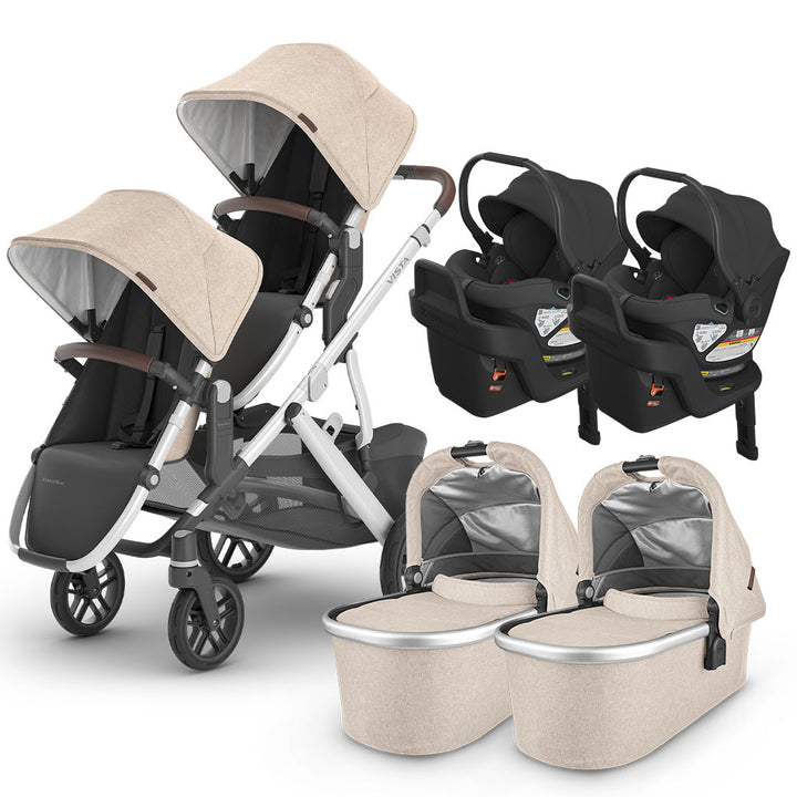 Vista V2+ FR-Free Twin Travel System