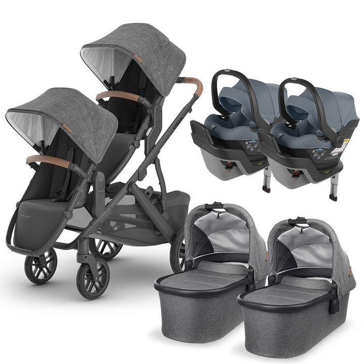 Vista V2+ FR-Free Twin Travel System