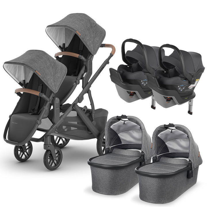 Vista V2+ FR-Free Twin Travel System