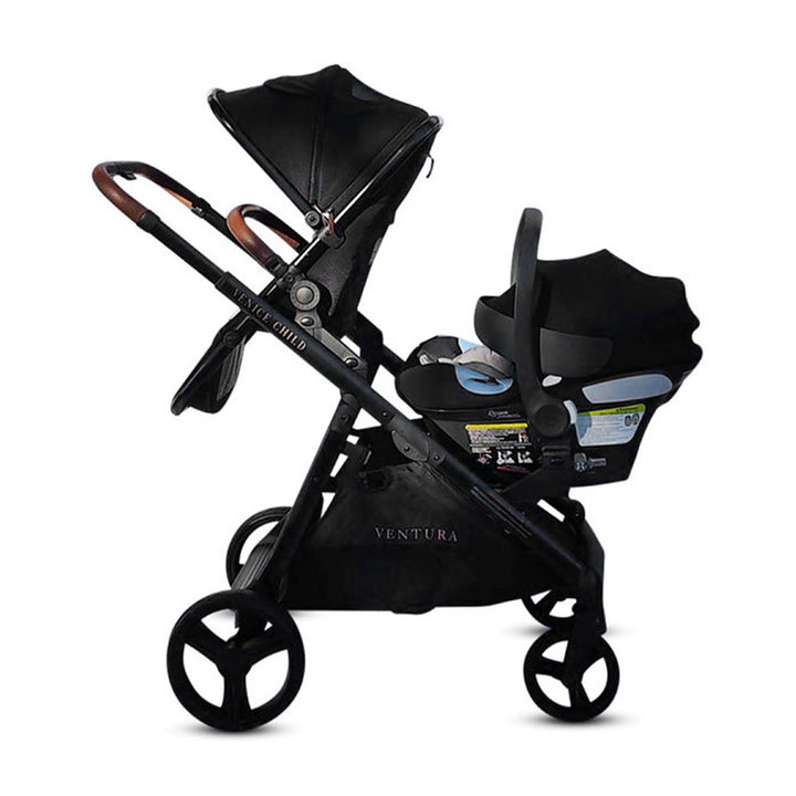 Ventura Single to Double Sit-and-Stand Stroller & 2nd Toddler Seat