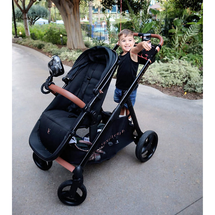 Ventura Single to Double Sit-and-Stand Stroller & 2nd Toddler Seat