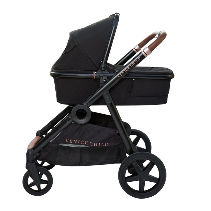 Ventura Single to Double Sit-and-Stand Stroller & Bassinet