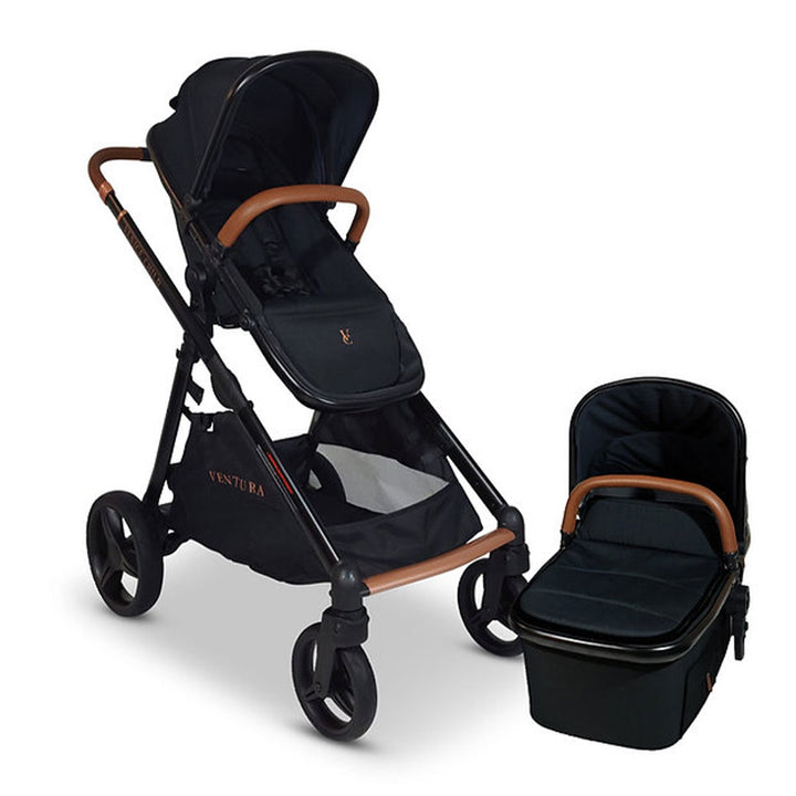 Ventura Single to Double Sit-and-Stand Stroller & Bassinet