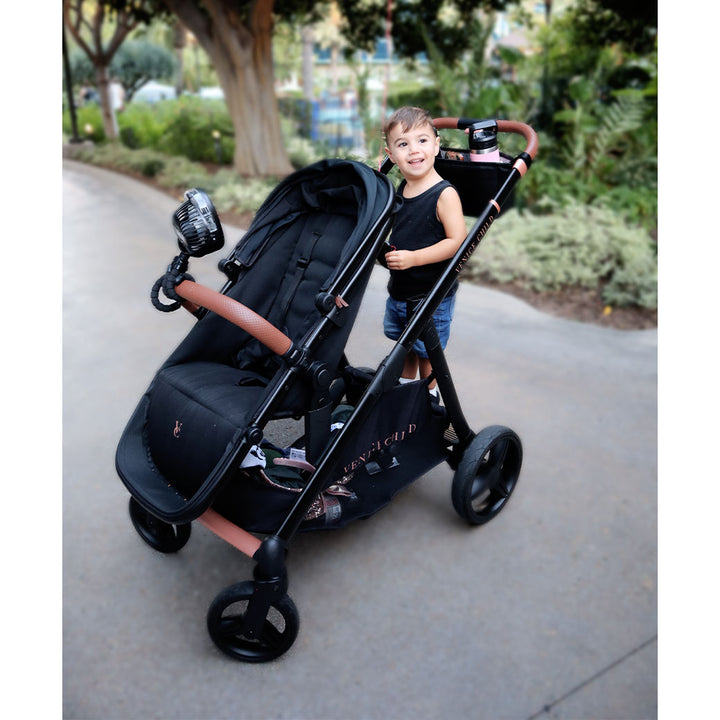 Ventura Single to Double Sit-and-Stand Stroller & Bassinet