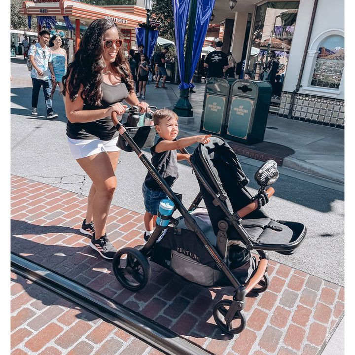 Ventura Single to Double Sit-and-Stand Stroller