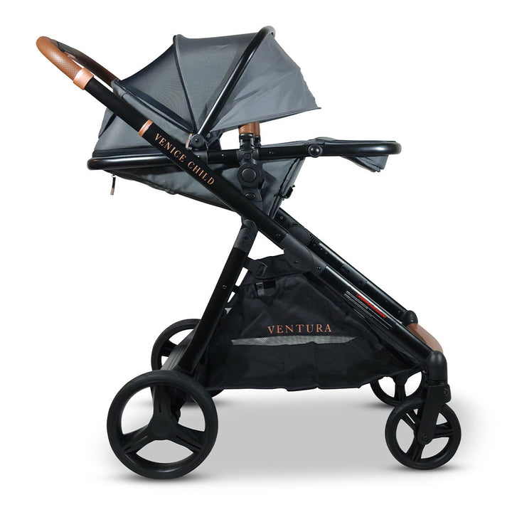 Ventura Single to Double Sit-and-Stand Stroller