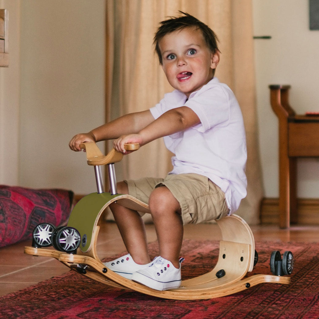 Wishbone Flip Rocker Ride On Modern Nursery