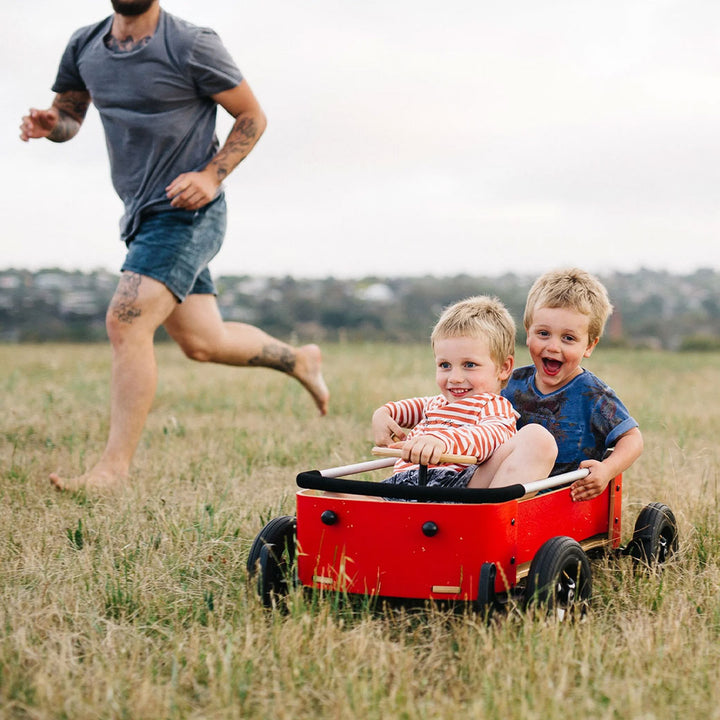 Wagon in Red