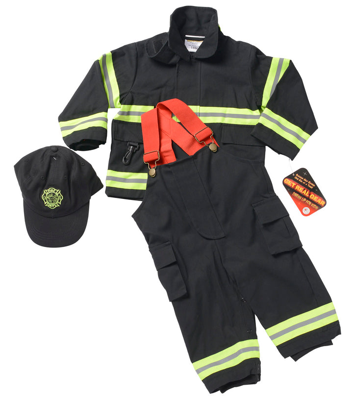 Junior Firefighter Suit Black