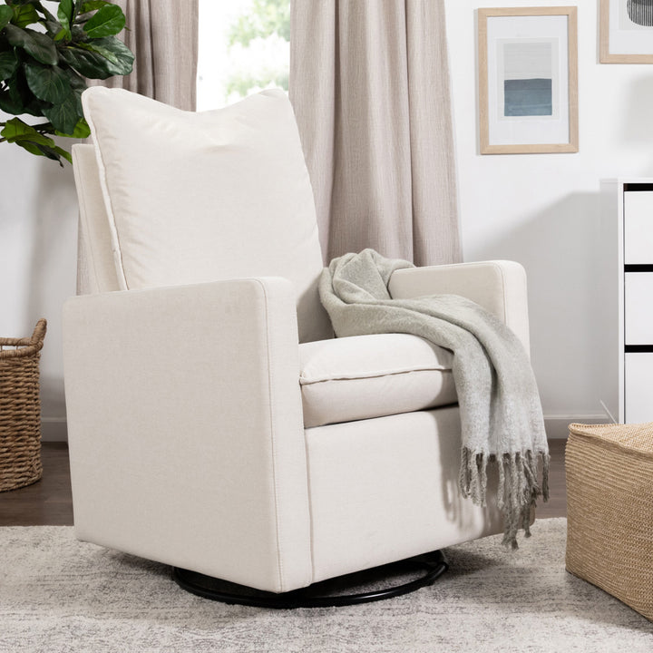 Cali Pillowback Swivel Glider