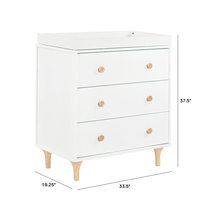 Lolly 3-Drawer Changer Dresser