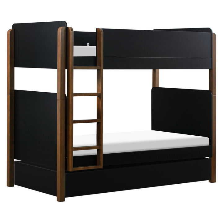 Babyletto's Universal Twin Storage Trundle Bed in -- Color_Black