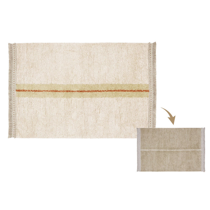 Duetto Reversible Washable Rug