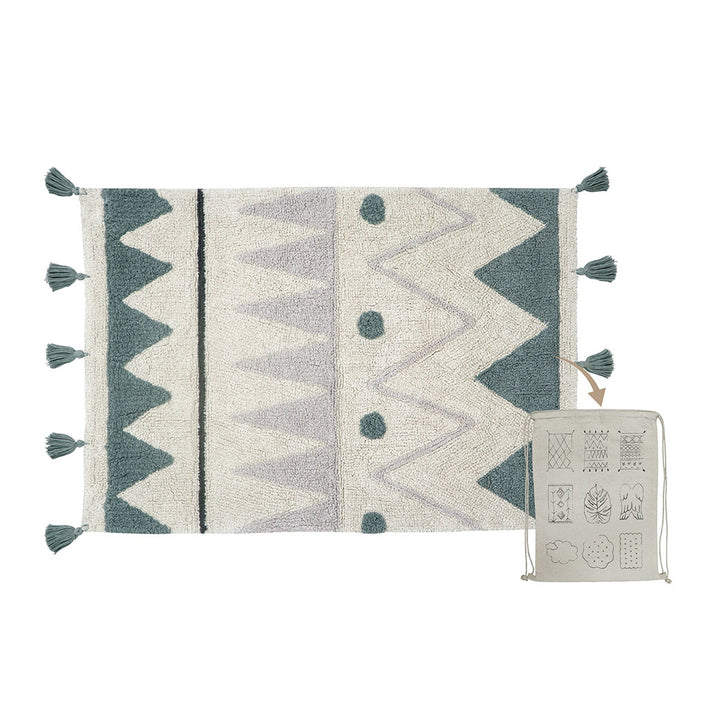 Azteca Mini Washable Rug