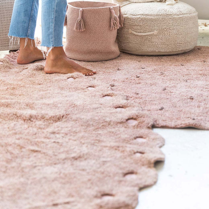 Pine Cone Washable Rug