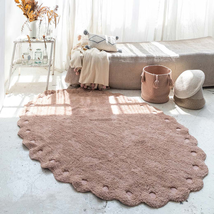 Pine Cone Washable Rug