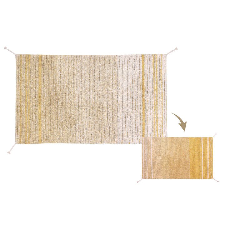 Twin Reversible Washable Rug